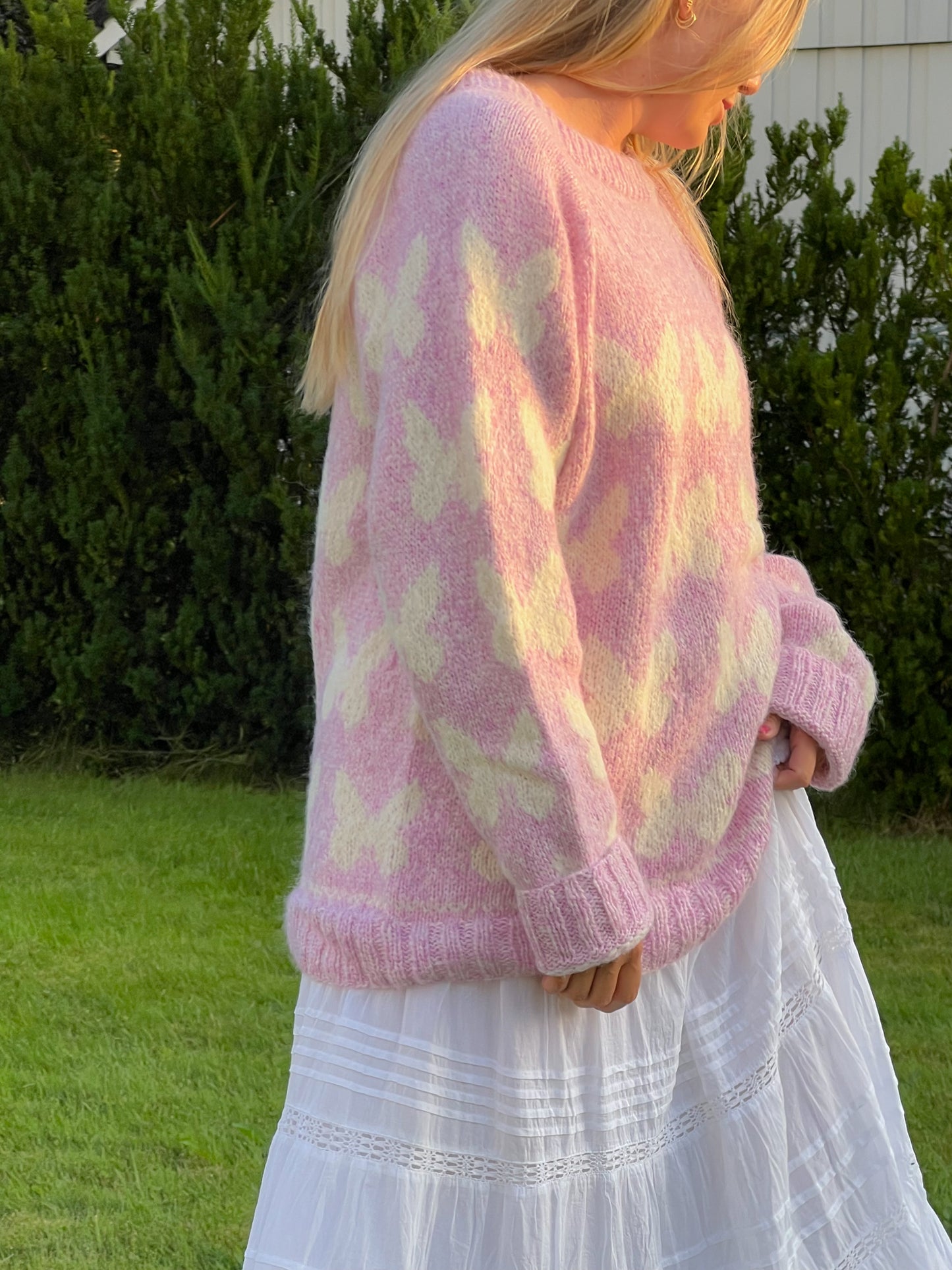 Butterfly Sweater Oppskrift