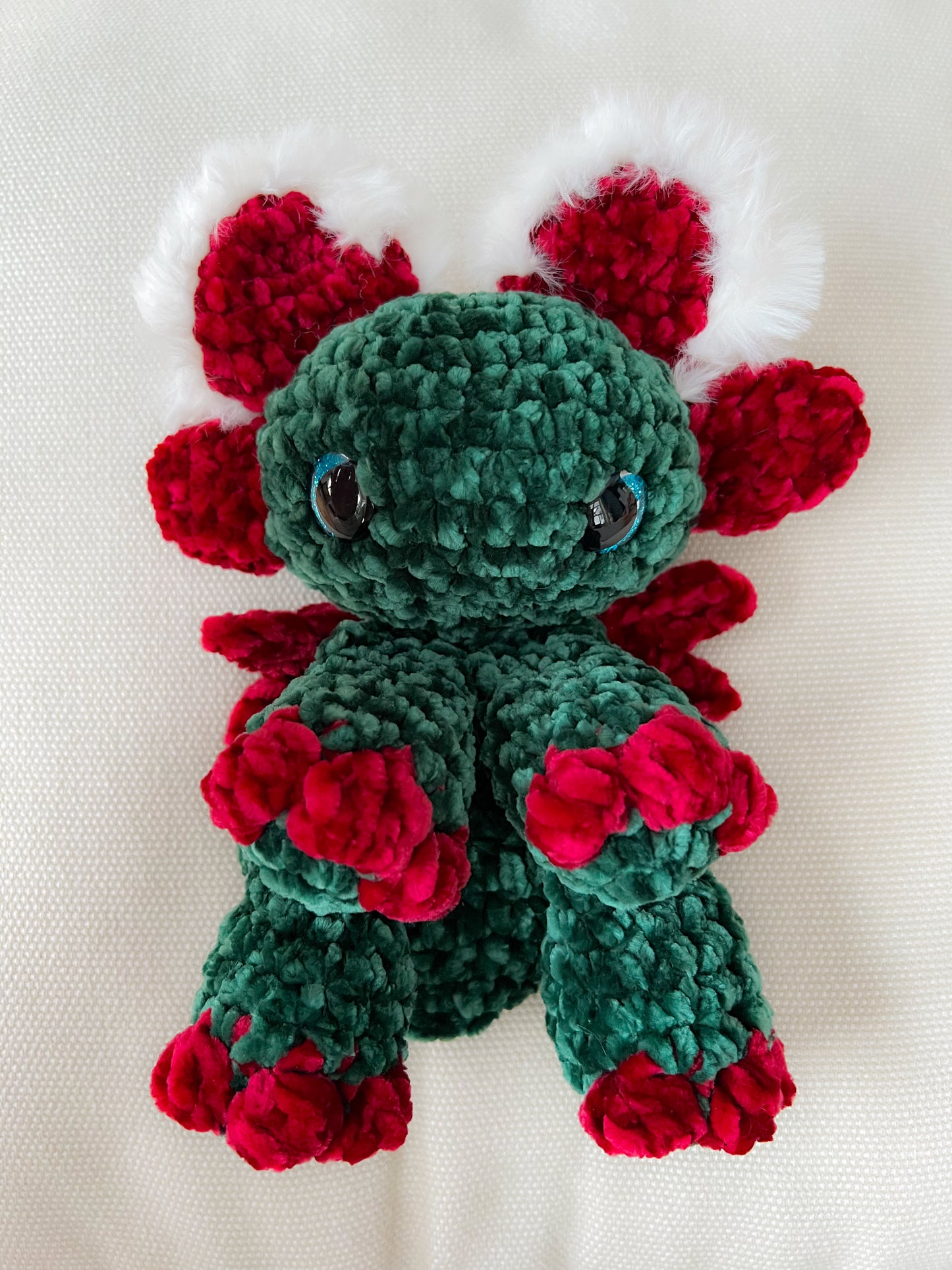 Baby Christmas Dragon Plushie