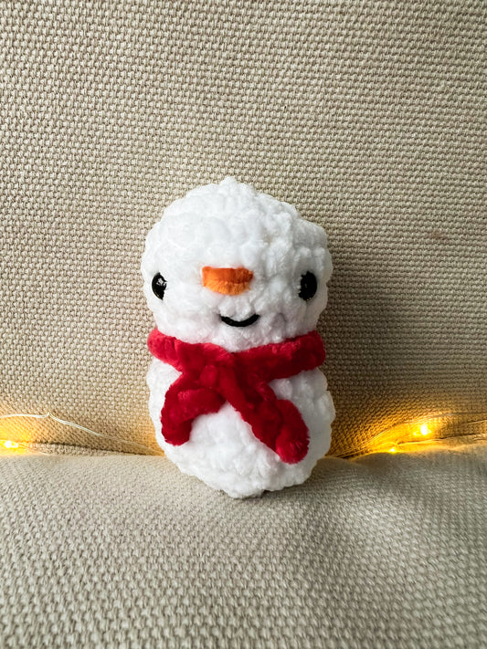 Mini Snømann Plushie