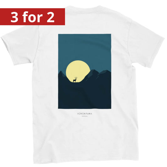 Deer in Moonlight T-shirt